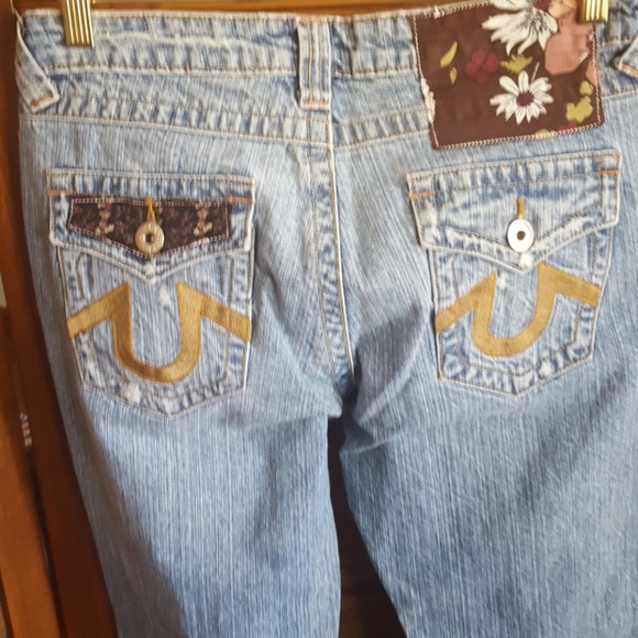 Vanilla Star patchwork jeans size 11 - Picture 3 of 5